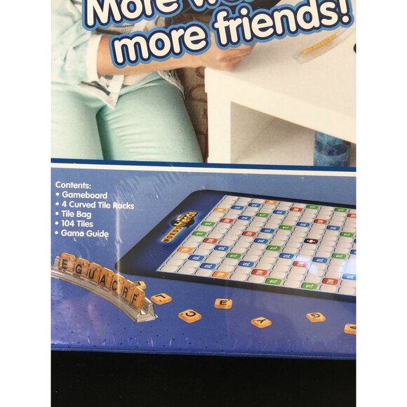 Zynga Words with Friends Classic Board Game by Hasbro - NEW! - Picture 4 of 15